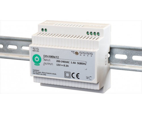 DIN 15V 100W, plastic