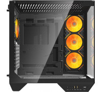 Darkflash DY470 black + 4 wentylatory + uchwyt GPU