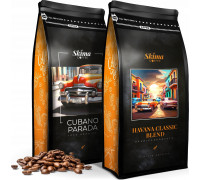 SkimaCoffee Zestaw 1kgX2 HAVANA CLASSIC BLEND, CUBANO PARADA Świeżo Palona do ekspresu