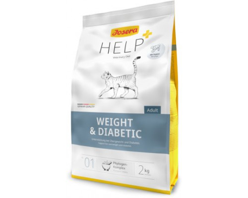 JOSERA CAT HELP 2kg   WEIGHT & DIABETIC