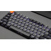 Keychron - K1 QMK Wireless Mechanical Keyboard (Version 6) RGB Backlight (Hot-Swappable) / Keychron Low Profile 2.0 Mechanical / Red