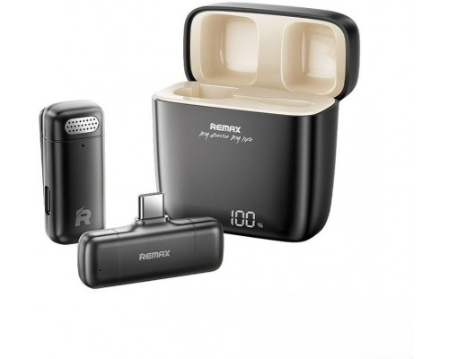 MIKROFON REMAX K13 NA KLIPSIE USB-C BLACK