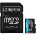 SD  Kingston Canvas Go! Plus (Gen4) MicroSDXC 256 GB Class 10 UHS-I/U3 A2 V30 (SDCG4/256GB)