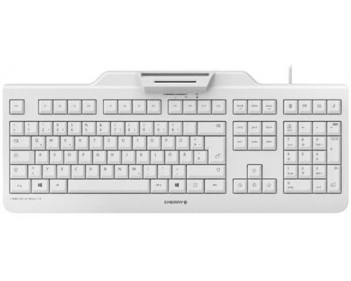 CHERRY JK-A0400CH-0 klawiatura USB QWERTZ Swiss Szary