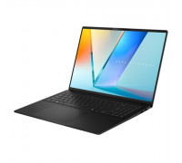 Asus Vivobook S 16 M5606UA-MX087W | Neutral Black | 16 " | OLED | 3.2K | 3200 x 2000 pixels | Glossy | AMD Ryzen 7 | 8845HS | 16 GB | LPDDR5X | Solid-state drive capacity 1000 GB | AMD Radeon Graphics | Windows 11 Home | 802.11ax | Bluetooth version 