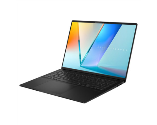 Asus Vivobook S 16 M5606UA-MX087W | Neutral Black | 16 " | OLED | 3.2K | 3200 x 2000 pixels | Glossy | AMD Ryzen 7 | 8845HS | 16 GB | LPDDR5X | Solid-state drive capacity 1000 GB | AMD Radeon Graphics | Windows 11 Home | 802.11ax | Bluetooth version 