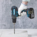Makita DHP482RFX9 Akku-Schlagbohrschrauber 18V 1900 RPM Zamek centralny 1,5 kg Czarny, Zielony