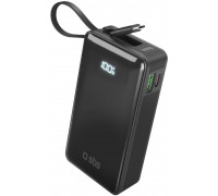SBS LCD Power Bank  10000  mAh  melna - Portativais barosanas avots