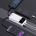 20000mAh with a built-ini kablami iPhone Lightning USB-C USB-A 22.5W PD - biały 20000mAh with a built-ini kablami iPhone Lightning USB-C USB-A 22.5W PD - biały
