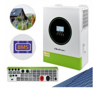 qoltec Hybrydowy Inwerter solarny Off-Grid 11000W | 160A | 48V | MPPT | BMS | Sinus | opcja Wi-Fi | Power Factor 1.0
