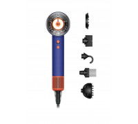 Dyson Supersonic Nural HD16 fén na vlasy, 1600 W, difuzér, 4 teploty, 3 rychlosti, vinca blue/topaz