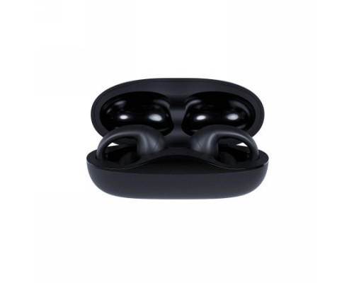 Happy Plugs Clip - wireless otwarte (black)