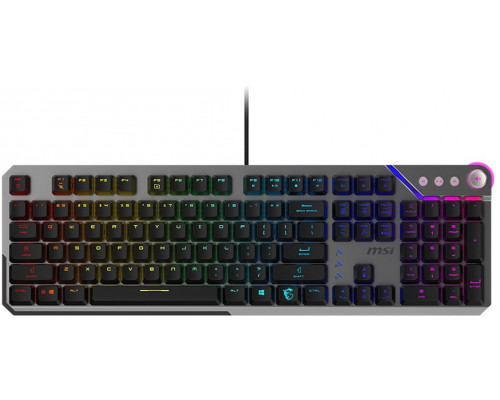 MSI STRIKE 600 Silent Gaming Keyboard, verkabelt