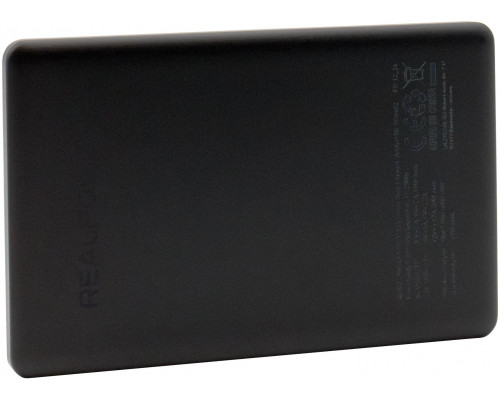 REALPOWER PB-5000 MAG ultra slim,5000 mAh,Schwarz