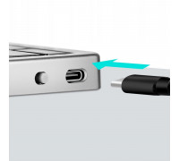 LogiLink Multi-Device-Tastatur BT 5.1 m. Trackpad