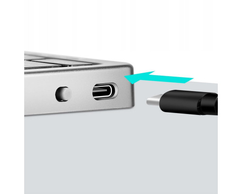 LogiLink Multi-Device-Tastatur BT 5.1 m. Trackpad