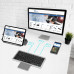 LogiLink Multi-Device-Tastatur BT 5.1 m. Trackpad