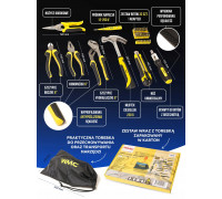 WMC TOOLKITIOWY 49EL KLUCZE WKRĘTAKI BITY
