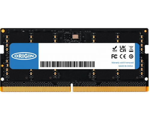 Origin Storage OM32G55600SO1RX8NE11 moduł pamięci 32 GB 1 x 8 GB DDR5 5600 MHz