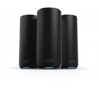 NETGEAR Orbi 870 Trójpasmowy (2,4 GHz / 5 GHz / 6 GHz) Wi-Fi 7 (802.11be) Czarny 4 Wewnętrzne