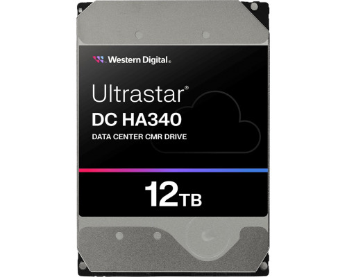 WD Ultrastar DC HA340 WUS721212BLE6L4 - Festplatte - Datencenter - 12 TB - intern - 3.5" (8.9 cm) - SATA 6Gb/s - 7200 rpm - Puffer: 512 MB