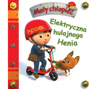 Elektryczna hulajnoga Henia. Mały chłopiec