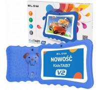 KidsTAB7 V2 4/32GB niebieskie etui kamera 2MP