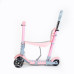 BM HULAJNOGA SCOOTER RÓŻ 3w1 8596164153796