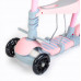 BM HULAJNOGA SCOOTER RÓŻ 3w1 8596164153796