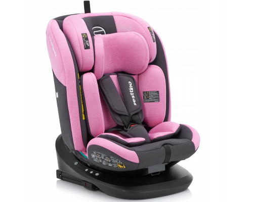 FOTELIK SAMOCHODOWY SESTTINO OKTAGON PRO PINK 0-36 KG 40-150 CM I SIZE