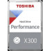 Toshiba X300 Performance - Festplatte - 14 TB - intern - 3.5" (8.9 cm) - SATA 6Gb/s - 7200 rpm - Puffer: 512 MB