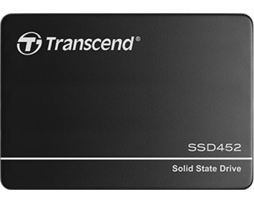 Transcend SSD452K2 - SSD - 512 GB - intern - 2.5" (6.4 cm) - SATA 6Gb/s - AES