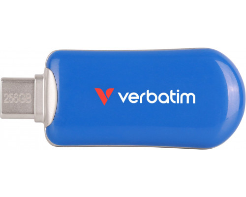 Verbatim Plectra Blue      256GB USB-C Flash Drive          30234