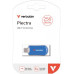 Verbatim Plectra Blue      256GB USB-C Flash Drive          30234