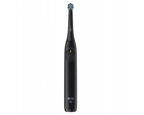 Oral-B Electric Toothbrush with Pressure sensor | iO2 | Rechargeable | For adults | Number of brush heads included 1 | Number of teeth brushing modes 3 | Black