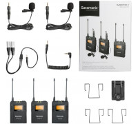 Saramonic UHF Wireless Lavalier Microphone System