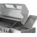 YG.GAS GRILL 6+1 STAINLESS STEEL 20.5KW / GLASS