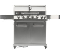 YG.GAS GRILL 6+1 STAINLESS STEEL 20.5KW / GLASS