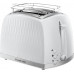 Russell Hobbs Russell Hobbs 26060-56, 2 slice(s), White, Plastic, Stainless steel, Level, Rotary, 850 W