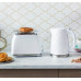 Russell Hobbs Russell Hobbs 26060-56, 2 slice(s), White, Plastic, Stainless steel, Level, Rotary, 850 W