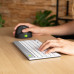 R-Go Tools Ergonomic keyboard R-Go Compact Break, compact keyboard with break software, QWERTY (IT), Bluetooth, white, Mini, Wireless, Bluetooth, Scissor key switch, QWERTY
