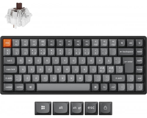 Keychron K2 MAX Wireless Tri-Mode Hot Swap QMK/VIA Keychron Super Brown