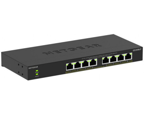 Netgear Switch 8 port PoE Gigabit Unmanaged GS308LP