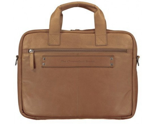 The Chesterfield Brand Calvi 15.6" Laptop Bag, Cognac