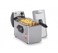 Fritel FR 1355, Deep fryer, 3 L, 150 °C, 190 °C, 4 person(s), Grey