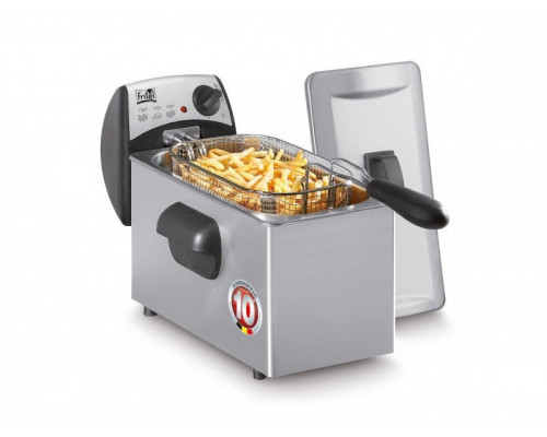 Fritel FR 1355, Deep fryer, 3 L, 150 °C, 190 °C, 4 person(s), Grey