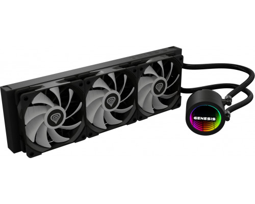Genesis Hydria 360 ARGB Czarne (NLG-2321)