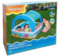 Bestway Inflatable  with canopy 140x140x114cm 265L