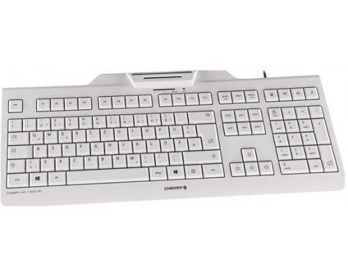 Cherry KC 1000 SC KEYBOARD AZERTY BE/WHITE/GRAY