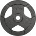 cast iron olympic 25kg, otwór 51mm, plate z uchwytami, REBEL ACTIVE